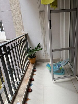 Balcony in 2 BHK Apartment at Brigade Citadel, Moti Nagar – for Rent