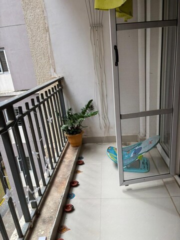 Balcony in 2 BHK Apartment at Brigade Citadel, Moti Nagar – for Rent