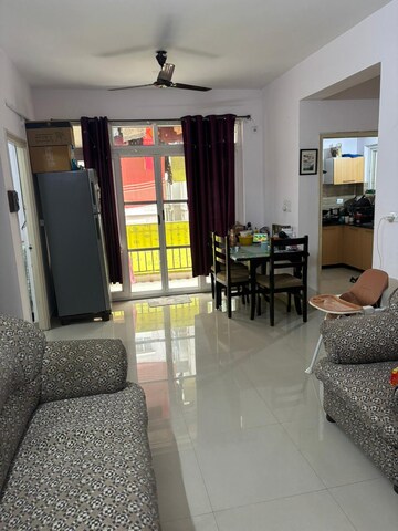 Living Room in 2 BHK Apartment at Brigade Citadel, Moti Nagar – for Rent