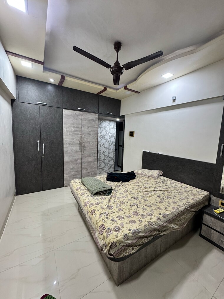 Bedroom, anand-sarita-chs 3 Bedroom 655 Sq.Ft. Apartment In Sector 7 Thane 9563965