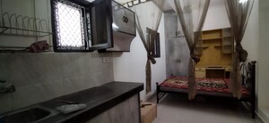 Kitchen in 1 RK Apartment at RWA Jasola Sector 8 SFS Flat, Jasola – for Rent