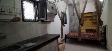 Kitchen in 1 RK Apartment at RWA Jasola Sector 8 SFS Flat, Jasola – for Rent