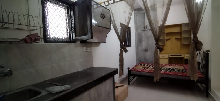 Kitchen, rwa-jasola-sector-8-sfs-flat 1 RK 350 Sq.Ft. Apartment In Jasola Delhi 9563952