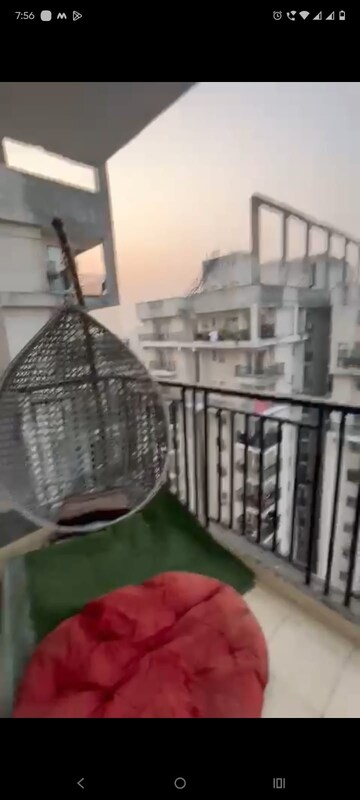 Staircase in 2.5 BHK Apartment at Ajnara Homes, Sector 16b Greater Noida – for Rent