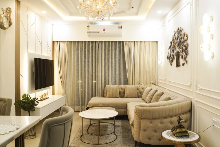 Master Bedroom, gaur-city-2-12th-avenue 2 Bedroom 1055 Sq.Ft. Apartment In Sector 16c Greater Noida Greater Noida 9563964