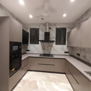 Kitchen in 4 BHK Builder Floor at Boutique Residential Apartments E-3 6, Vasant Vihar – for Rent