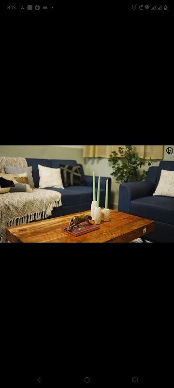 Bedroom in 2 BHK Apartment at Gulshan Bellina, Sector 16 Greater Noida – for Rent