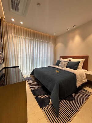 Master Bedroom in 3 BHK Apartment at Ashray Jaswanti Jewel, Kandivali West – for Sale