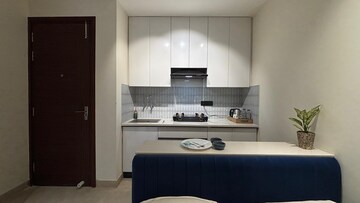 Kitchen in 1 BHK Builder Floor at Huda CGHS, Sector 56 – for Rent