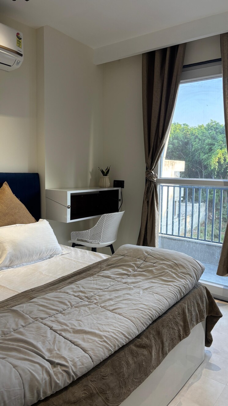 Bedroom, huda-cghs 1 Bedroom 560 Sq.Ft. Builder Floor In Sector 56 Gurgaon 9564033