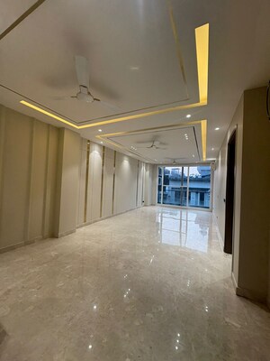 Living Room in 4 BHK Builder Floor at East Of Kailash – for Sale