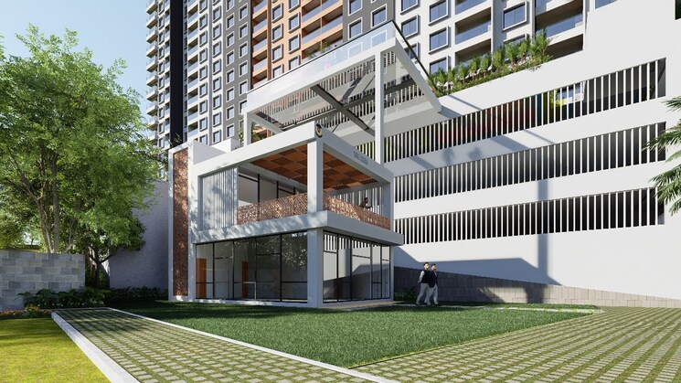 Exterior View, oree-cloud-28 2 Bedroom 832 Sq.Ft. Apartment In Bhugaon Pune 9564102