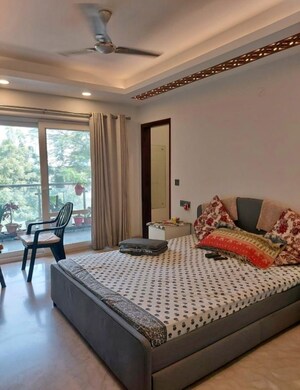 Bedroom in 3 BHK Builder Floor at Greater Kailash ii – for Rent
