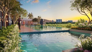 Swimming Pool in 4 BHK Apartment at Oree Cloud 28, Bhugaon – for Sale