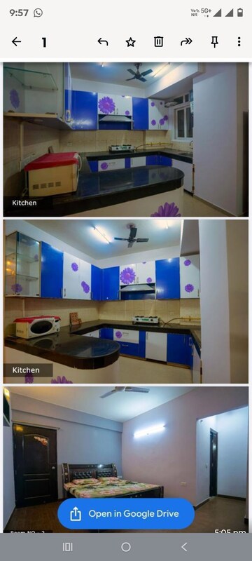 Kitchen in 4 BHK Apartment at Aditya Urban Casa, Sector 78 – for Rent