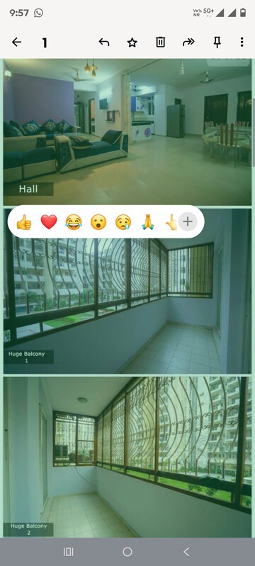 Kitchen in 4 BHK Apartment at Aditya Urban Casa, Sector 78 – for Rent