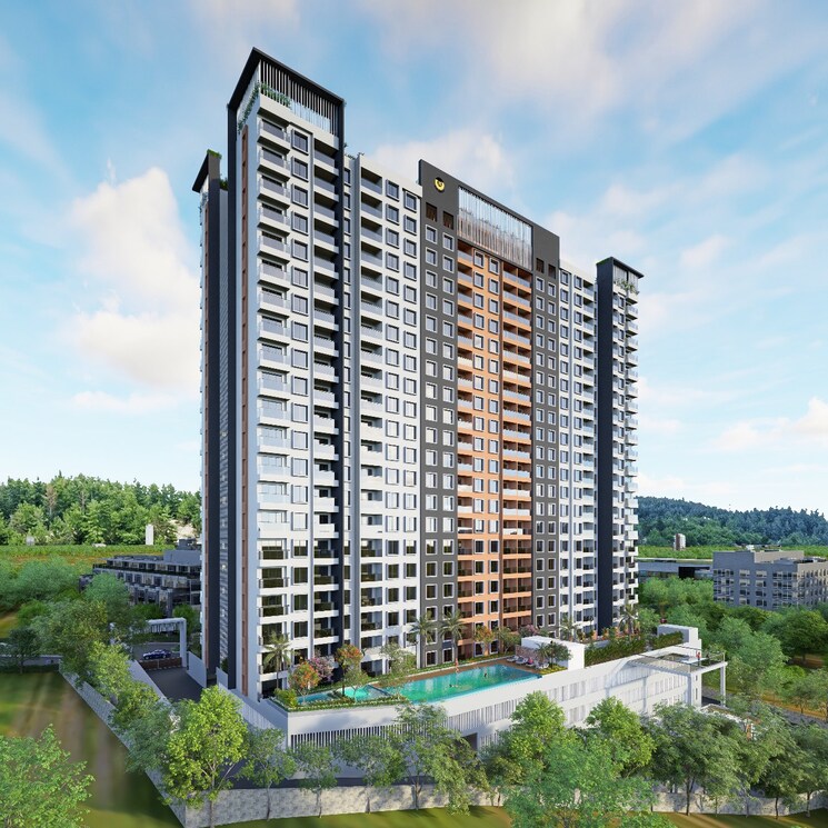 Exterior View, oree-cloud-28 4 Bedroom 1611 Sq.Ft. Apartment In Bhugaon Pune 9564160