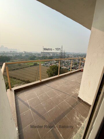 Balcony in 3 BHK Apartment at Sikka Kimaantra Greens, Sector 79 – for Rent