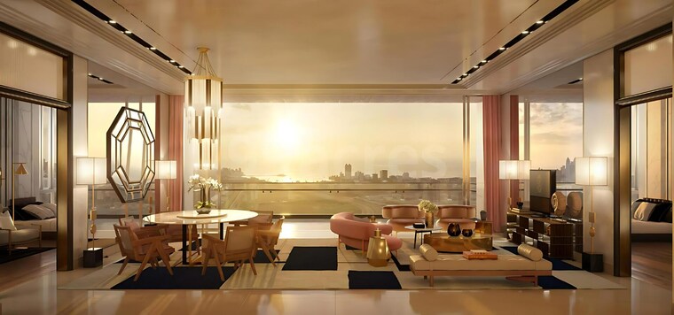 Living Room, piramal-mahalaxmi 4 Bedroom 1850 Sq.Ft. Apartment In Mahalaxmi Mumbai 9564194