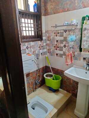 Attached Bathroom in 3 BHK Apartment at Rajendra Nagar Sector 3 – for Rent