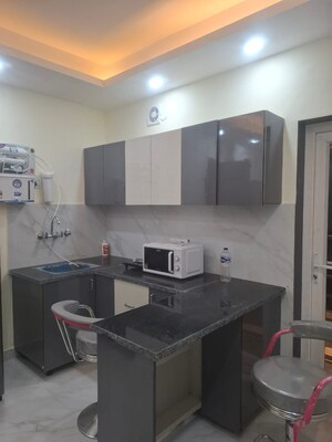 Kitchen in 1 BHK Builder Floor at Ansal Sushant Apartments, Sushant Lok I – for Rent