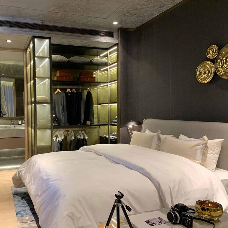 Bedroom, rustomjee-crown 3 Bedroom 1343 Sq.Ft. Apartment In Prabhadevi Mumbai 9564216