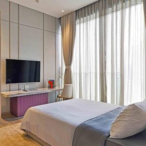 Bedroom in 3 BHK Apartment at Rustomjee Crown, Prabhadevi – for Sale