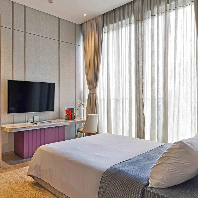 Bedroom, rustomjee-crown 3 Bedroom 1343 Sq.Ft. Apartment In Prabhadevi Mumbai 9564216