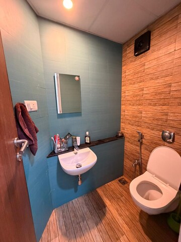 Master Bedroom in 1 BHK Apartment at Lodha Crown Quality Homes, Majiwada – for Rent