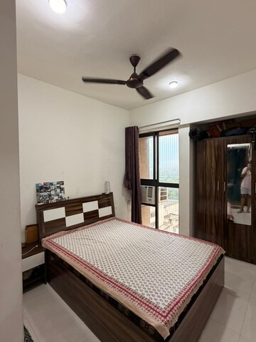 Bedroom in 1 BHK Apartment at Lodha Crown Quality Homes, Majiwada – for Rent