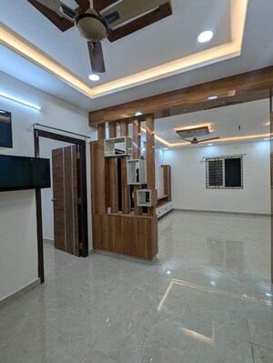 Living Room in 3 BHK Apartment at Rajapushpa Provincia, Narsingi – for Rent