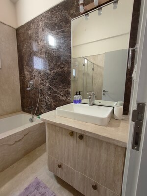 Bathroom in 4 BHK Villa at Prestige Lakeside Habitat, Varthur – for Rent