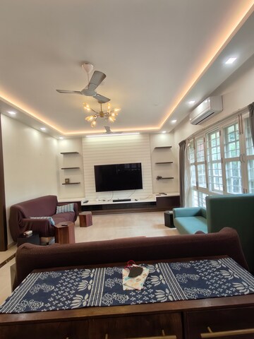 Living Room in 4 BHK Villa at Prestige Lakeside Habitat, Varthur – for Rent