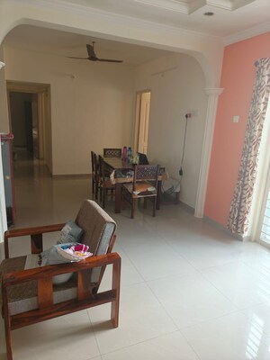 Living Room in 2 BHK Apartment at Pimple Saudagar – for Rent