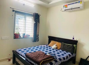 Bedroom in 3 BHK Apartment at Rajapushpa Provincia, Narsingi – for Rent