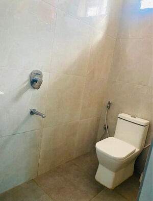 Bathroom in 3 BHK Apartment at Rajapushpa Provincia, Narsingi – for Rent