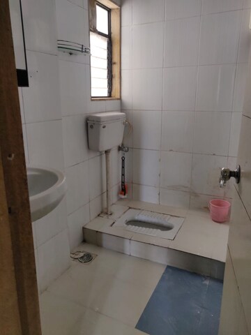 Bathroom in 2 BHK Apartment at Kamal Villa, Katraj – for Rent