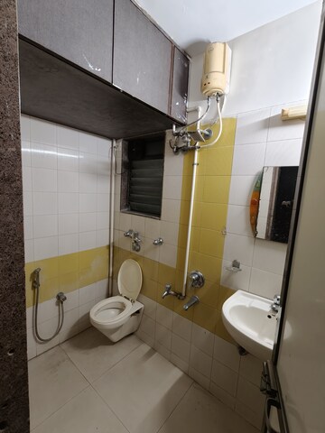 Bathroom in 2 BHK Apartment at Kanakia Sanskruti, Kandivali East – for Rent