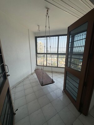 Balcony in 3 BHK Apartment at Sneha Sankul, Kothrud – for Rent