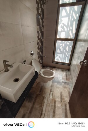 Bathroom in 2 BHK Apartment at Shree Shakun Heights, Goregaon East – for Rent