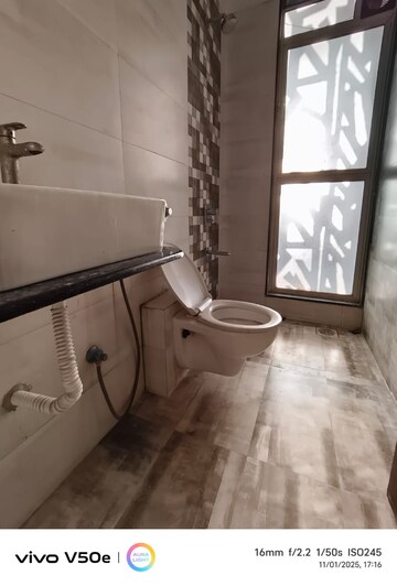 Bathroom in 2 BHK Apartment at Shree Shakun Heights, Goregaon East – for Rent