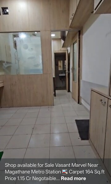 Floor Plan in  Office Space at Vasant Marvel Glory, Borivali East – for Sale