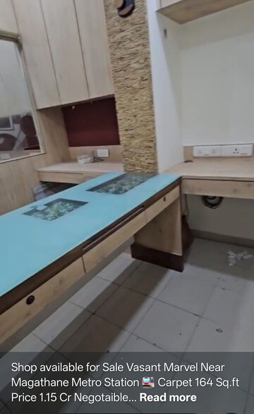 Floor Plan in  Office Space at Vasant Marvel Glory, Borivali East – for Sale