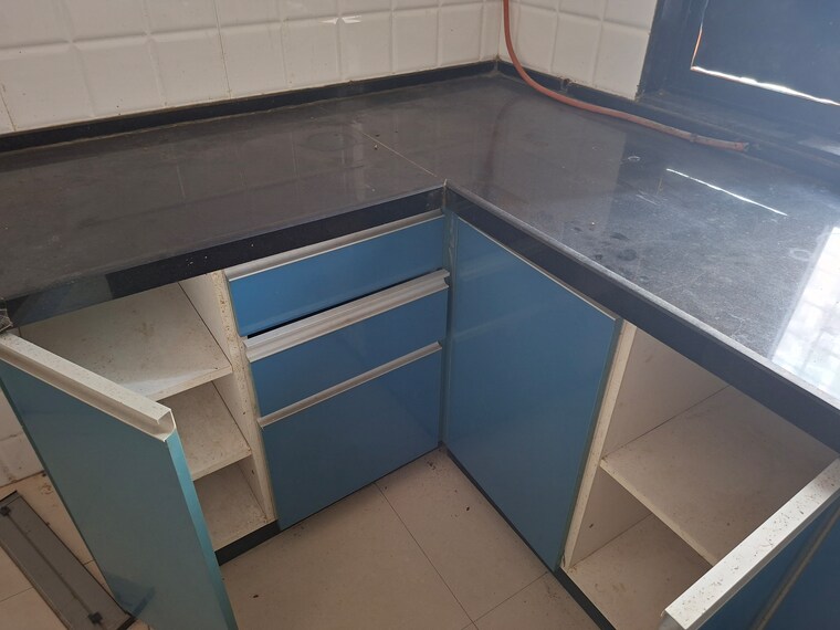 Kitchen, raunak-heights 1 Bedroom 410 Sq.Ft. Apartment In Ghodbunder Road Thane 9564327