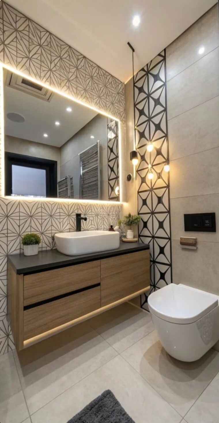 Bathroom, delta-vrindavan 3 Bedroom 1450 Sq.Ft. Apartment In Mira Road Thane 9564332