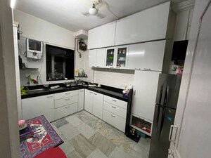 Kitchen in 1 BHK Builder Floor at Samrat Corner CHS, Nalasopara West – for Sale