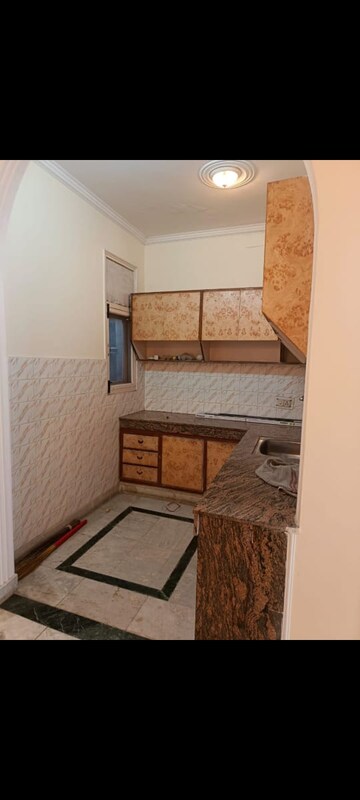Kitchen in 2 BHK Builder Floor at Khirki Extension – for Rent