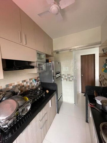 Kitchen in 1 BHK Apartment at Shree Riddhi Siddhi Sumukh Hills, Kandivali East – for Sale