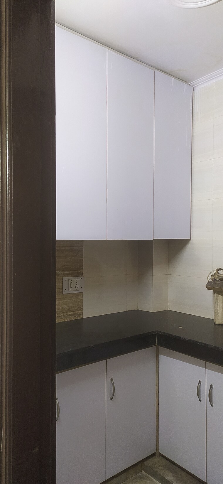 Kitchen, khirki extension 1 Bedroom 450 Sq.Ft. Builder Floor In Khirki Extension Delhi 9564374