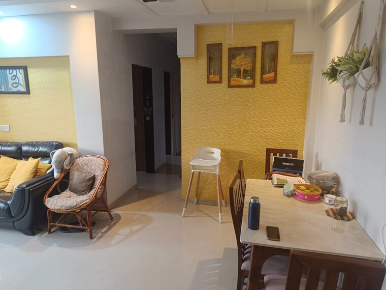 Living Room, neighbourhood-society 2 Bedroom 830 Sq.Ft. Apartment In Malad East Mumbai 9564379